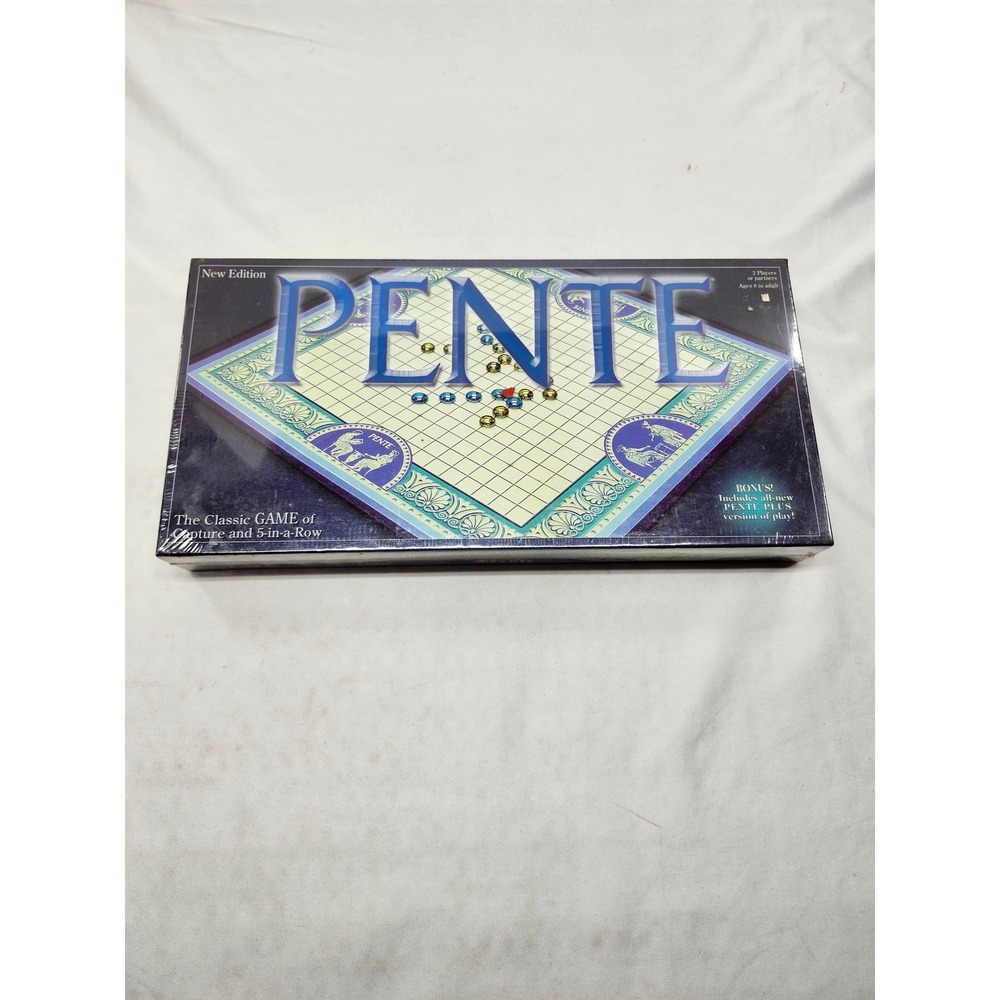 Pente The Classic Game of Capture and 5-in-a-Row New Edition Winning Moves 1075